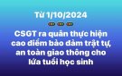 TUYÊN TRUYỀN AN TOÀN GIAO THÔNG