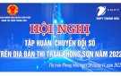 Thanh Hóa đẩy mạnh chuyển đổi số từ cơ sở